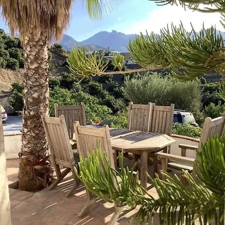 Stunning 3 Bed Finca With Attached 2 Bed Casita With Sea And Mountain Views *